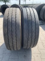 Opony używane ciężarowe naczepowe 245/70R17.5 GOODYEAR KMAX T / 8-9mm
