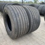  Opony używane ciężarowe naczepowe mega 435/50R19.5 GOODYEAR KMAX T GEN-2 / 8-10mm
