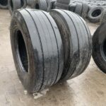  Opony używane ciężarowe naczepowe 385/65R22.5 GOODYEAR FUELMAX T / 10-11mm