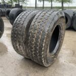  Opony używane ciężarowe naczepowe budowlane 385/65R22.5 WINDPOWER WGC28 / 10-14mm