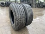 Opony używane ciężarowe naczepowe 385/65R22.5 BIEŻNIKOWANA TYP BRIDGESTONE R168 / 12-13mm
