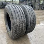  Opony używane ciężarowe naczepowe 385/65R22.5 BIEŻNIKOWANA TYP BRIDGESTONE R168 / 12-13mm