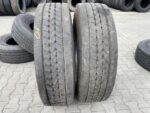 Opony ciężarowe używane przednie 315/80R22.5 GOODYEAR KMAX S GEN-2 / 12-13mm