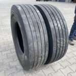  Używane opony ciężarowe przednie 315/80R22.5 CONTINENTAL CONTI ECOPLUS HS3 / 8-10mm