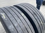 Używane opony ciężarowe przednie 315/80R22.5 CONTINENTAL CONTI ECOPLUS HS3 / 8-10mm
