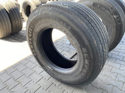 Opona ciężarowa używana prowadząca 385/65R22.5 SEMPERIT WINTER F2 / 8-9mm