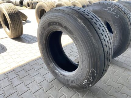 Opona ciężarowa używana przednia 385/65R22.5 GOODYEAR KMAX S GEN-2 / 10-11mm