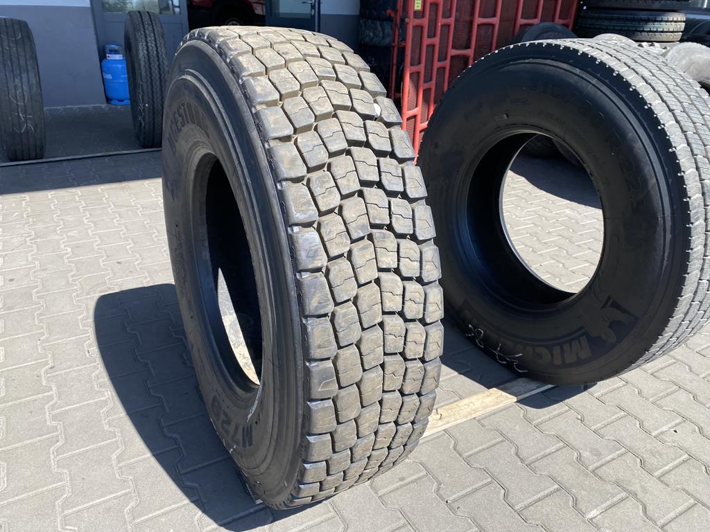 Opona ciężarowa używana napędowa 315/80R22.5 BIEŻNIKOWANA TYP MICHELIN X MULTI D HD / 18mm Opona ciężarowa używana napędowa 315/80R22.5 BIEŻNIKOWANA TYP MICHELIN X MULTI D HD / 18mm