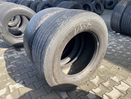 Opony ciężarowe używane naczepowe 385/55R22.5 TRAZANO CR966 / 8-9mm