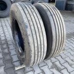  Opony ciężarowe używane prowadzące 295/80R22.5 HANKOOK AL10 E-CUBE / 11mm