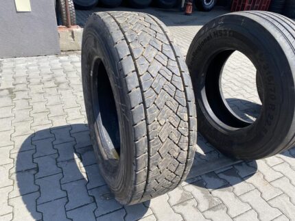  Opona ciężarowa używana napędowa 315/70R22.5 DUNLOP SP446 / 13-14mm