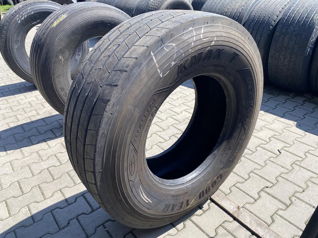 Opona używana ciężarowa naczepowa 385/65R22.5 GOODYEAR KMAX T GEN-2 / 12-13mm Opona używana ciężarowa naczepowa 385/65R22.5 GOODYEAR KMAX T GEN-2 / 12-13mm
