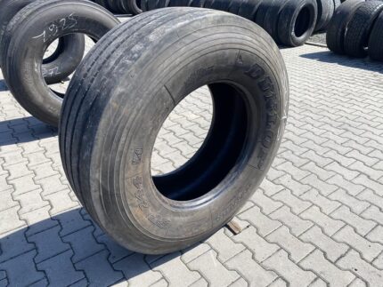 Opona ciężarowa używana naczepowa 385/65R22.5 DUNLOP SP244 / 14-15mm