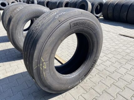 Opona ciężarowa używana naczepowa 385/65R22.5 BARUM BT200 ROAD / 11mm