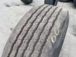 Opona używana ciężarowa naczepowa 385/65R22.5 BIEŻNIKOWANA TYP FIRESTONE FT522 PLUS / 10-11mm