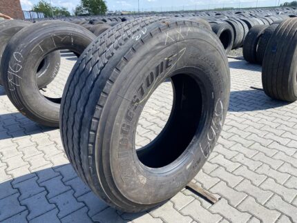 Opona ciężarowa używana naczepowa 385/65R22.5 BRIDGESTONE R179 AS / 15mm