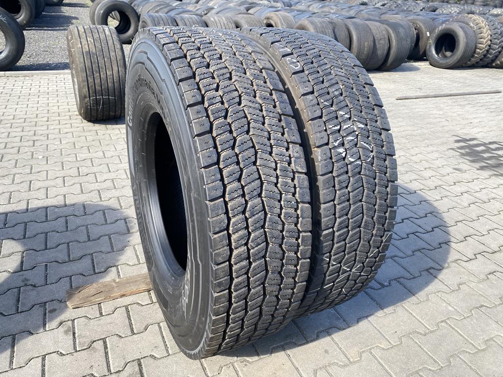 Opony ciężarowe używane napędowe 315/80R22.5 CONTINENTAL CONTI SCANDINAVIA HD3 / 19-20mm Opony ciężarowe używane napędowe 315/80R22.5 CONTINENTAL CONTI SCANDINAVIA HD3 / 19-20mm