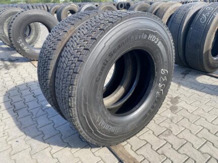 Opony ciężarowe używane napędowe 315/80R22.5 CONTINENTAL CONTI SCANDINAVIA HD3 / 19-20mm
