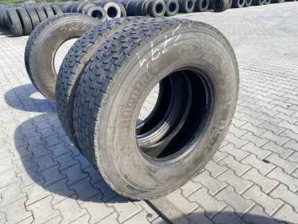 Opony ciężarowe używana napędowe 315/80R22.5 CONTINENTAL HDR2 / 7-11mm