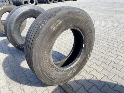 Opona ciężarowa używana prowadząca 315/80R22.5 CONTINENTAL HSR2 / 14mm