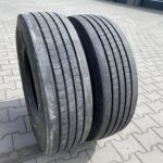  Opony ciężarowe używane prowadzące 225/75R17.5 FALKEN RI151 / 8-9mm