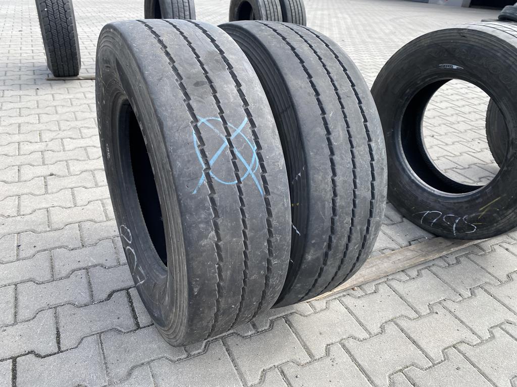 Opony używane ciężarowe naczepowe 235/75R17.5 HANKOOK TH22 / 6-8mm Opony używane ciężarowe naczepowe 235/75R17.5 HANKOOK TH22 / 6-8mm