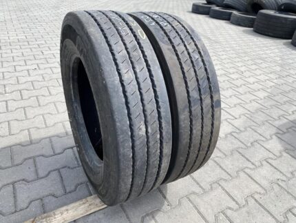  Opony ciężarowe używane naczepowe 215/75R17.5 CONTINENTAL HTR2+ / 8-10mm