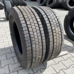  Opony ciężarowe używane napędowe 245/70R19.5 DUNLOP SP444 / 12-13mm