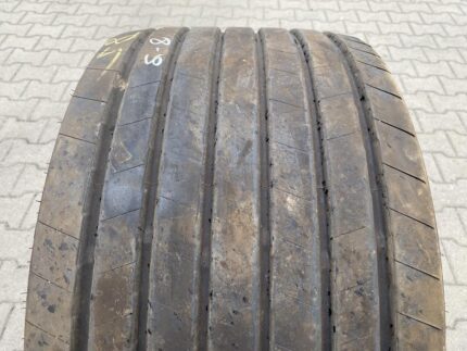 Opona ciężarowa używana naczepowa 445/45R19.5 GOODYEAR KMAX T GEN-2 / 8-9mm