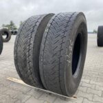  Opony ciężarowe używane napędowe 315/80R22.5 GOODYEAR KMAX D / 9-12mm