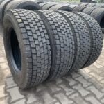  Opony używane ciężarowe napędowe 245/70R19.5 MICHELIN XDE2+ / 12-14mm