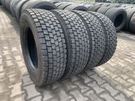  Opony używane ciężarowe napędowe 245/70R19.5 MICHELIN XDE2+ / 12-14mm
