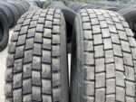 Opony używane ciężarowe napędowe 315/80R22.5 BIEŻNIKOWANA TYP MICHELIN XDE2 / 13-16mm