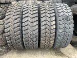 Opony używane ciężarowe napędowe budowlane 315/80R22.5 BIEŻNIKOWANA TYP FIRESTONE FD833 / 15-20mm