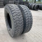  Opony używane ciężarowe napędowe budowlane 315/80R22.5 BIEŻNIKOWANA TYP FIRESTONE FD833 / 15-16mm