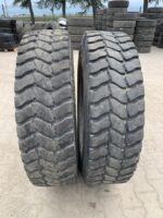 Opony używane ciężarowe napędowe budowlane 315/80R22.5 BIEŻNIKOWANA TYP FIRESTONE FD833 / 15-16mm