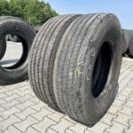  Opony ciężarowe używane prowadzące 295/80R22.5 SEMPERIT EURO-FRONT / 14-15mm