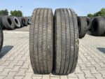 Opony ciężarowe używane prowadzące 295/80R22.5 SEMPERIT EURO-FRONT / 14-15mm