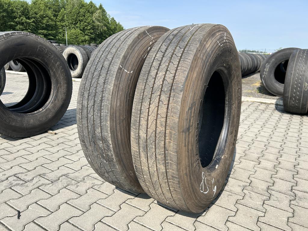 Opony ciężarowe używana prowadząca 295/80R22.5 FULDA ECOCONTROL 2 / 12-13mm Opony ciężarowe używana prowadząca 295/80R22.5 FULDA ECOCONTROL 2 / 12-13mm
