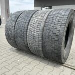  Opony ciężarowe używane napędowe 315/70R22.5 MICHELIN X MULTIWAY 3D XDE / 9-12mm