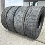  Opony ciężarowe używane napędowe 315/70R22.5 MICHELIN X MULTIWAY 3D XDE / 8-11mm