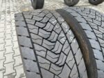 Opony ciężarowe używane napędowe 315/60R22.5 GOODYEAR KMAX D GEN-2 / 13-14mm