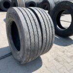  Opony używane ciężarowe naczepa przyczepa 265/70R19.5 BRIDGESTONE R168 / 12-14mm
