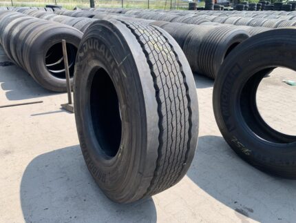  Opona używana ciężarowa naczepowa 385/65R22.5 BRIDGESTONE DURAVIS R-TRAILER 002 / 16mm