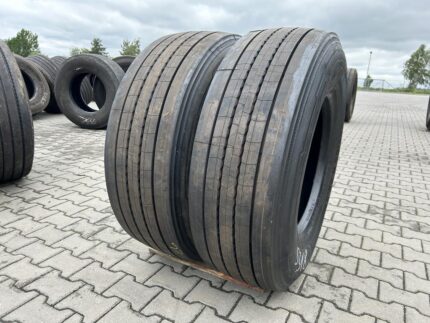  Opony ciężarowe używane naczepowe 385/65R22.5 CONTINENTAL CONTI ECOPLUS HT3 / 14mm