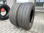 Opony ciężarowe używana prowadząca 385/65R22.5 BRIDGESTONE ECOPIA H-STEER 002 / 9-10mm