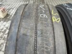 Opony ciężarowe używana prowadząca 385/65R22.5 BRIDGESTONE ECOPIA H-STEER 002 / 9-10mm