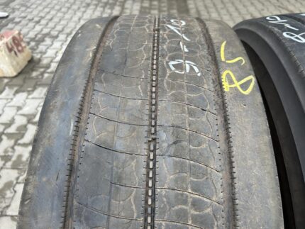 Opony ciężarowe używana prowadząca 385/65R22.5 BRIDGESTONE ECOPIA H-STEER 002 / 9-10mm