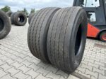 Opony ciężarowe używane naczepowe 385/65R22.5 MICHELIN X MULTI T / 13-14mm