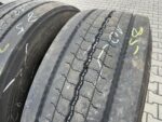 Opony ciężarowe używane prowadzące 385/65R22.5 BRIDGESTONE DURAVIS R-STEER 002 / 10-11mm